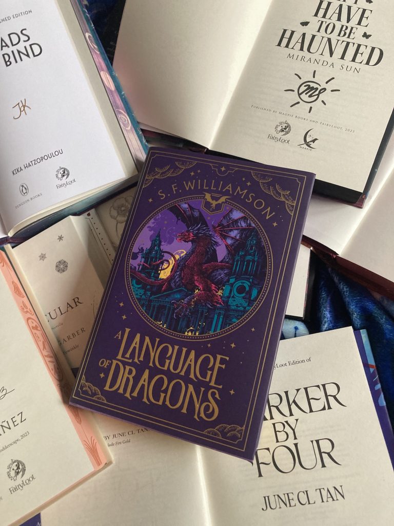 A Language Of Dragons by S. F. Williamson ARC review 